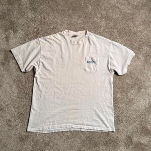 VINTAGE HANES HEAVYWEIGHT "MONARCH TILE" GRAPHIC TEE